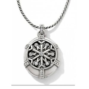 Brighton winter sparkle locket necklace